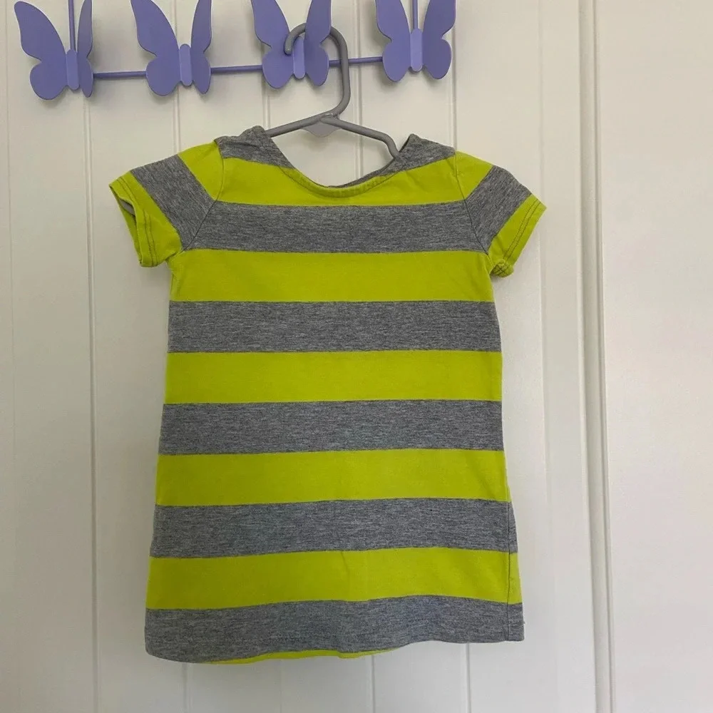 NWOT | Baby GAP baby‎ girl’s striped tshirt dress — 12-18 months